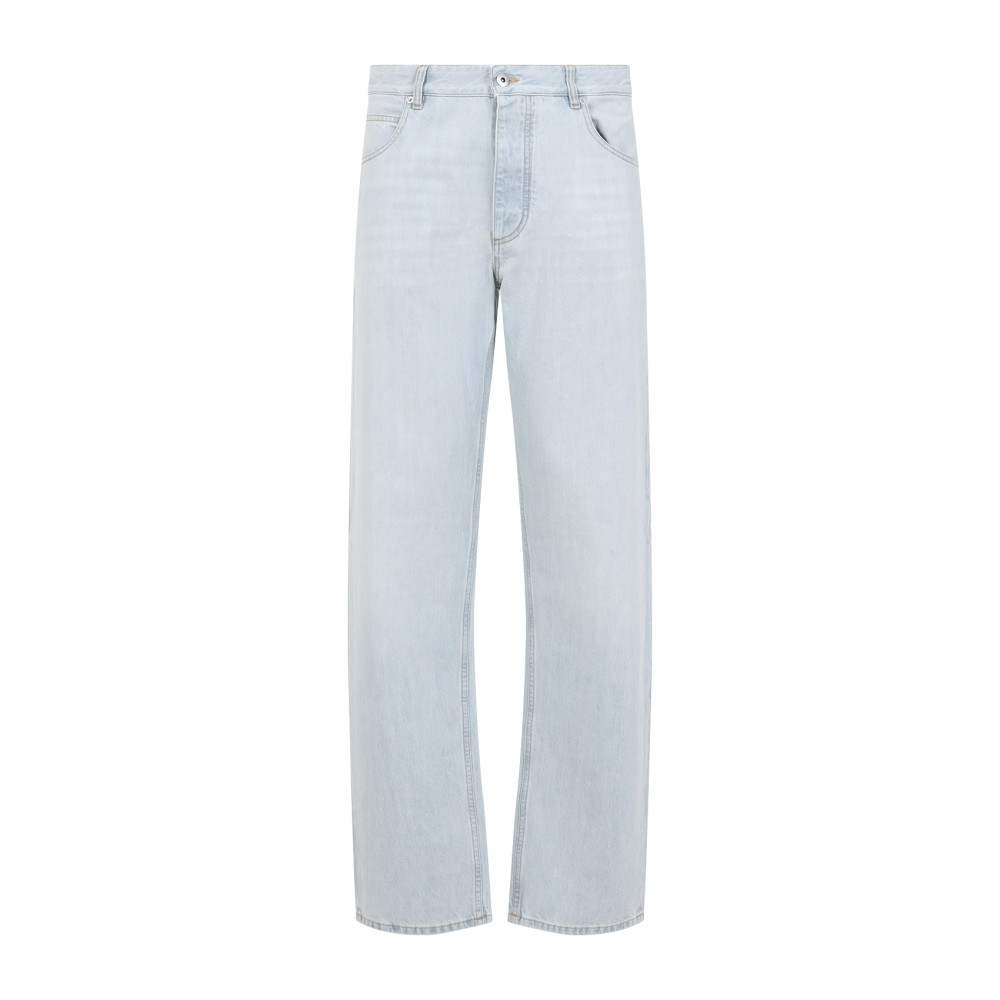 Bottega Veneta Straight-leg Jeans Extra Bleach In Light Blue