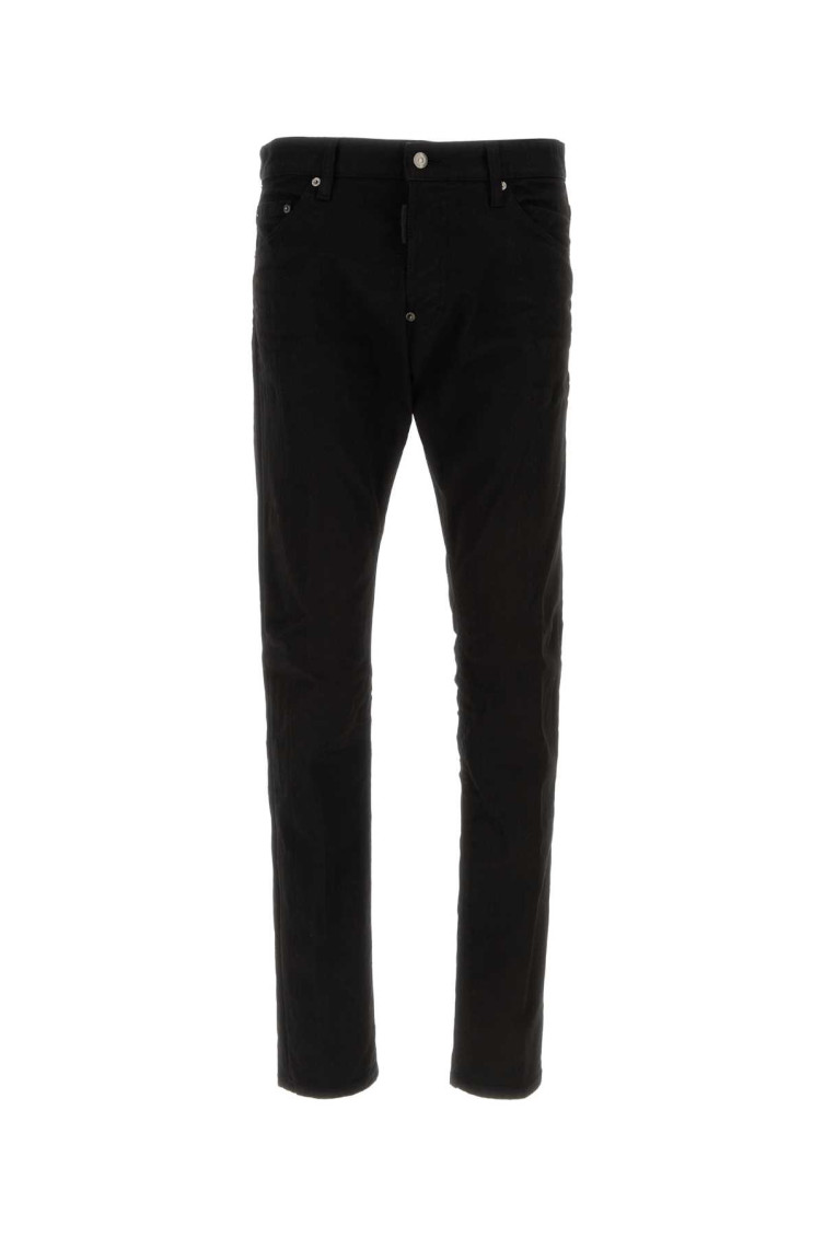 Dsquared2 Black Cool Guy Jeans In Black