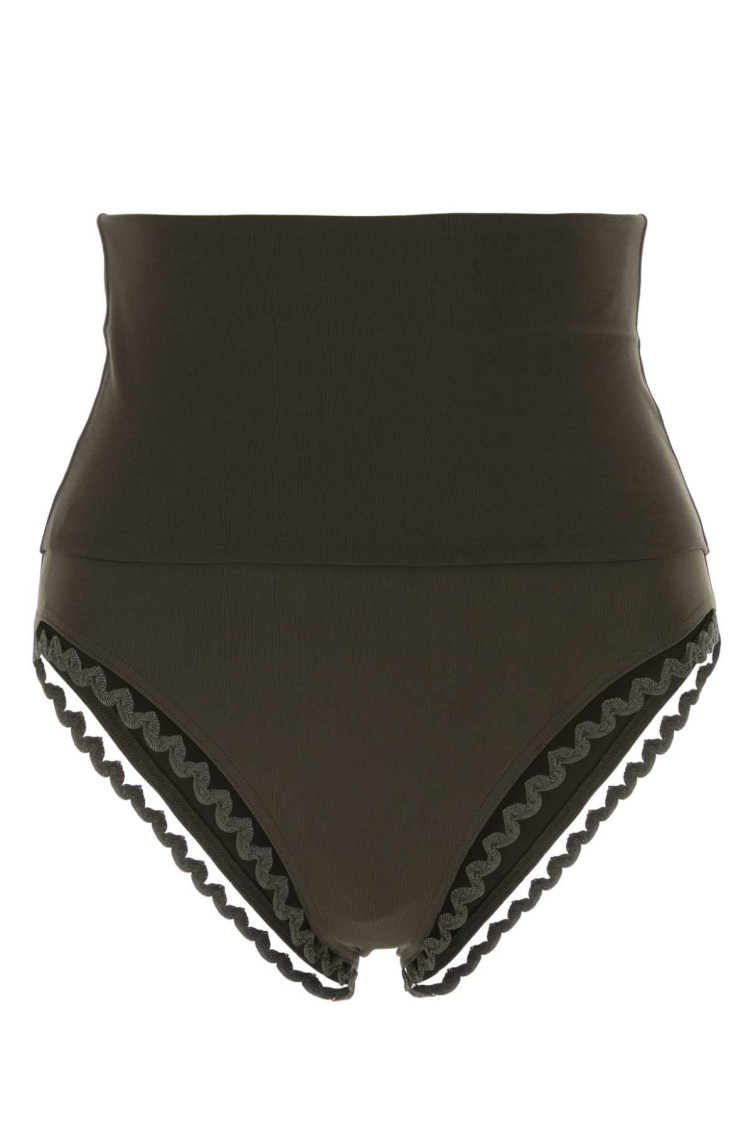 Eres Paris Grey Hit High-waisted Bikini Bottoms In Grey