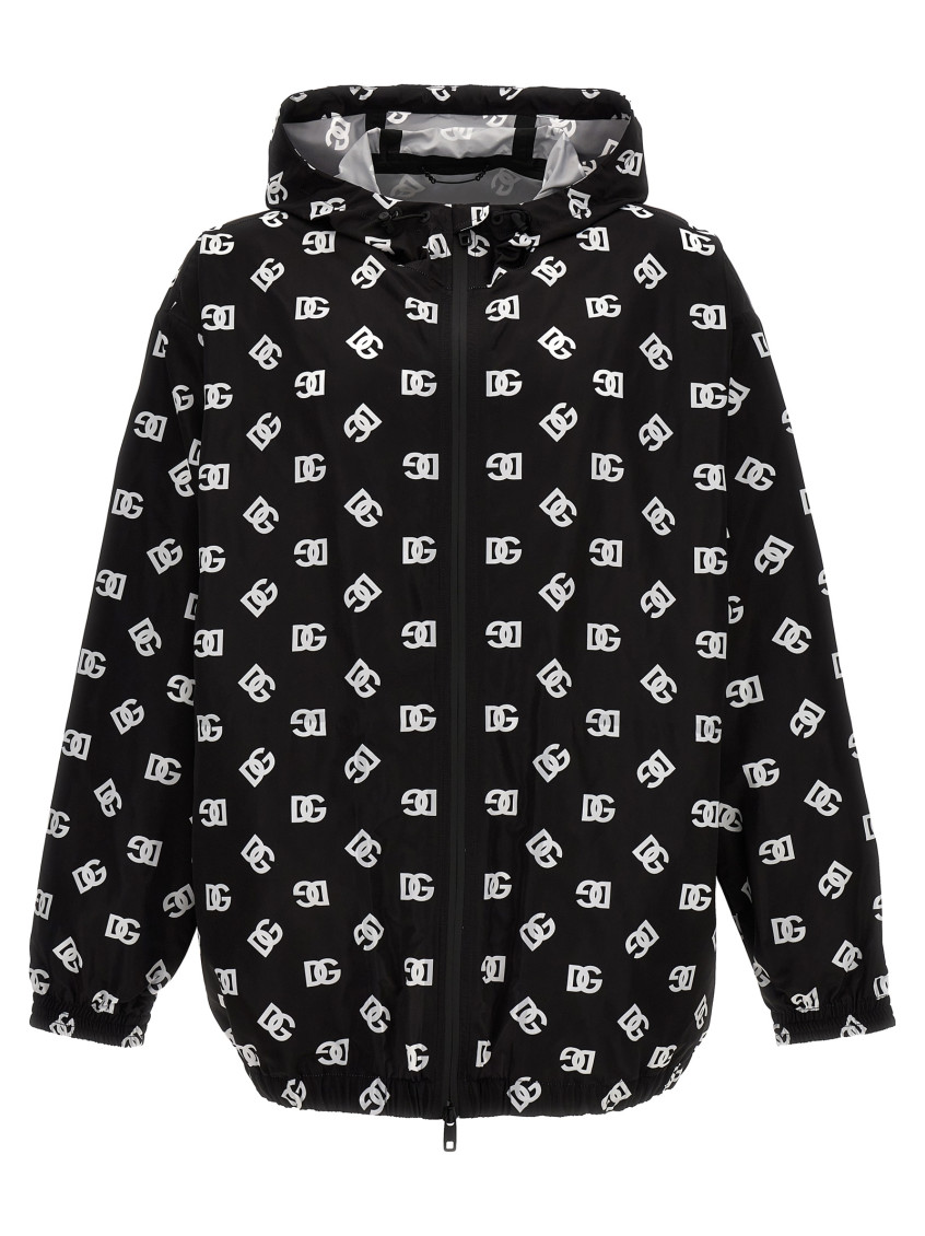 Dolce & Gabbana Logo Jacket In Black
