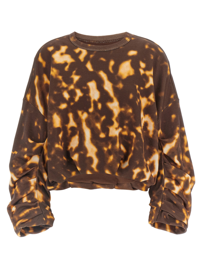Shop Dries Van Noten Brown Hannett Sweatshirt