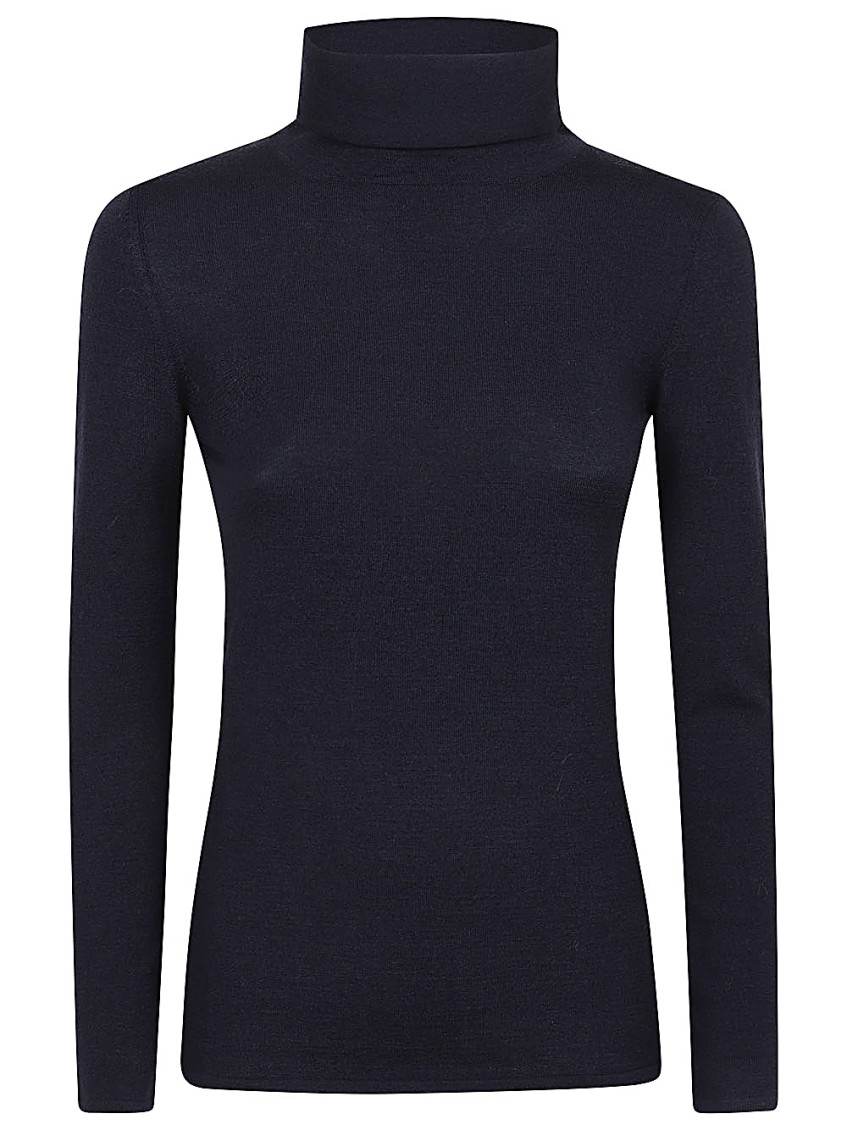 Baserange Black Highneck Pullover