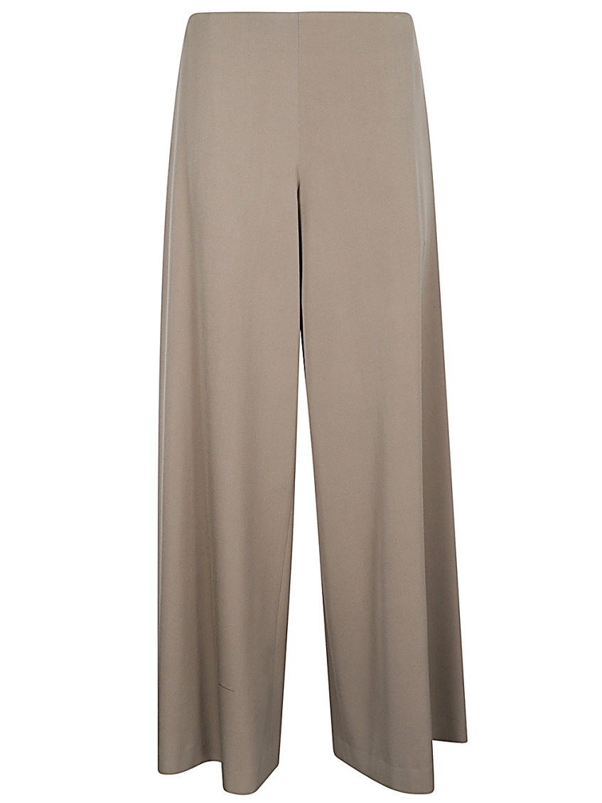 The Row Grey Wool Trouser