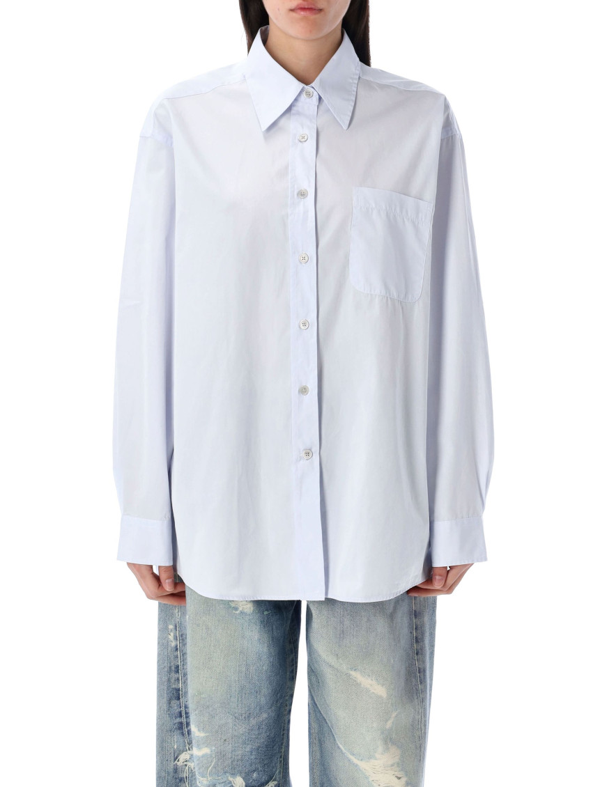 Our Legacy Timeless Shirt With Chest Pocket And Long Sleeves