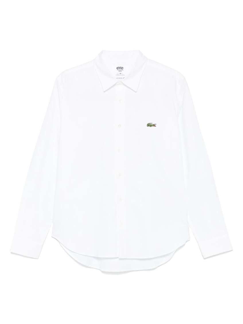 Junya Watanabe Cotton Shirt With Long Sleeves And Box-pleat Detail