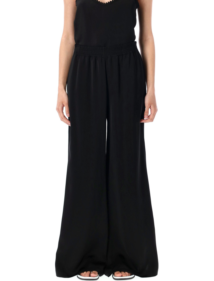 Fabiana Filippi Flowing Wide-leg Trousers Side Pockets