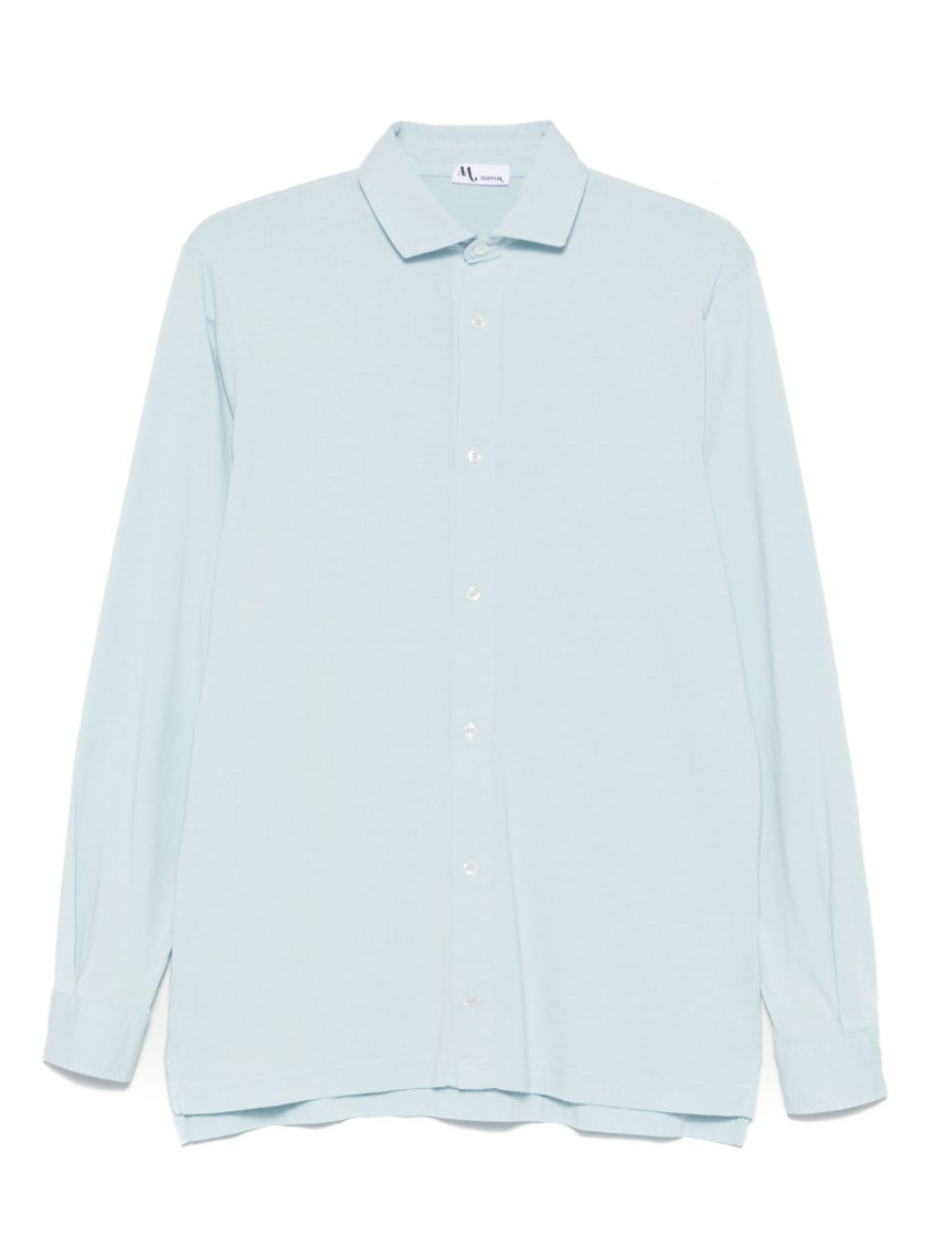 Doppia Light Blue Long Sleeves Cotton Shirt