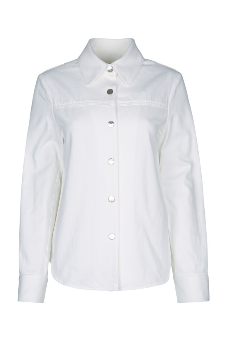 Jacob Cohen White Long Sleeve Overshirt