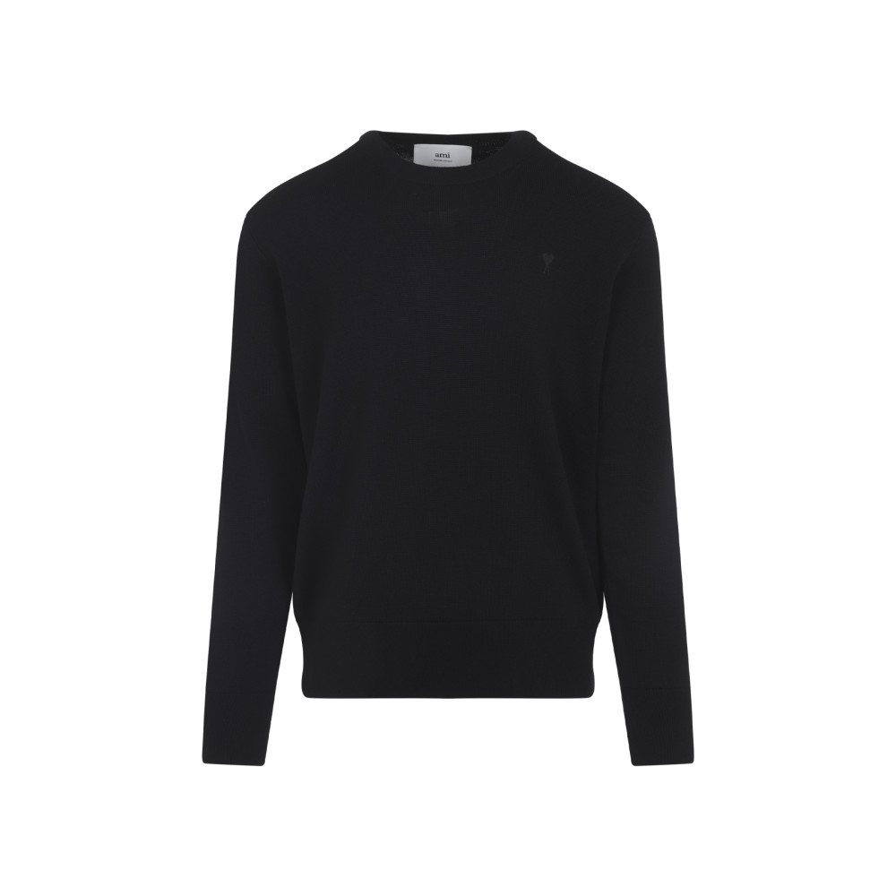 Ami Alexandre Mattiussi Ami Paris Adc Sweater In Black