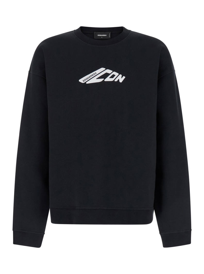 Dsquared2 Dsquared Men Graphic Print Sweatshirt In Black