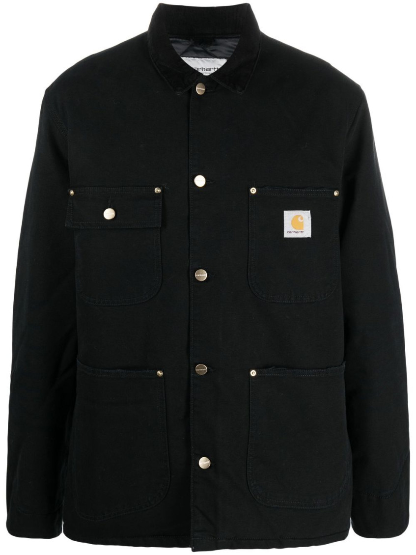 Carhartt Long Sleeve Casual Jacket In Black