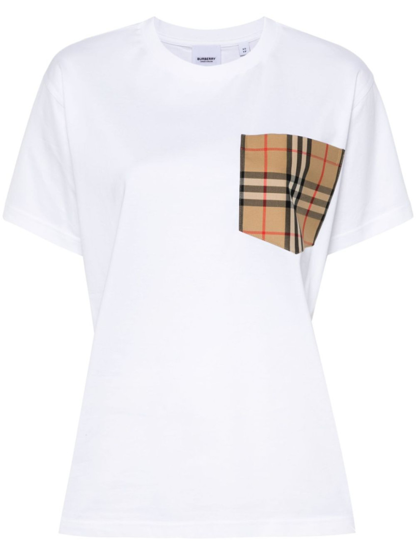 Burberry pocket t shirt on sale