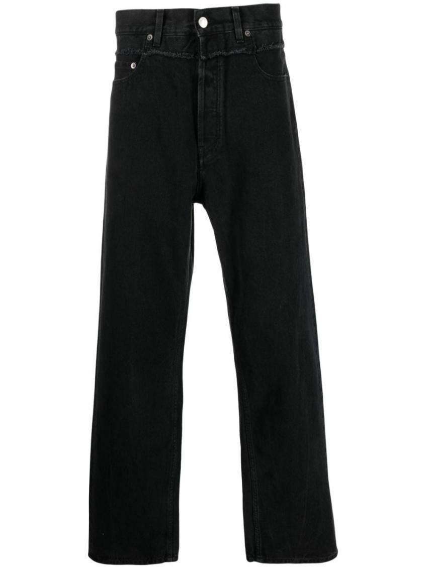 Ambush Jeans With Five Pockets In Black