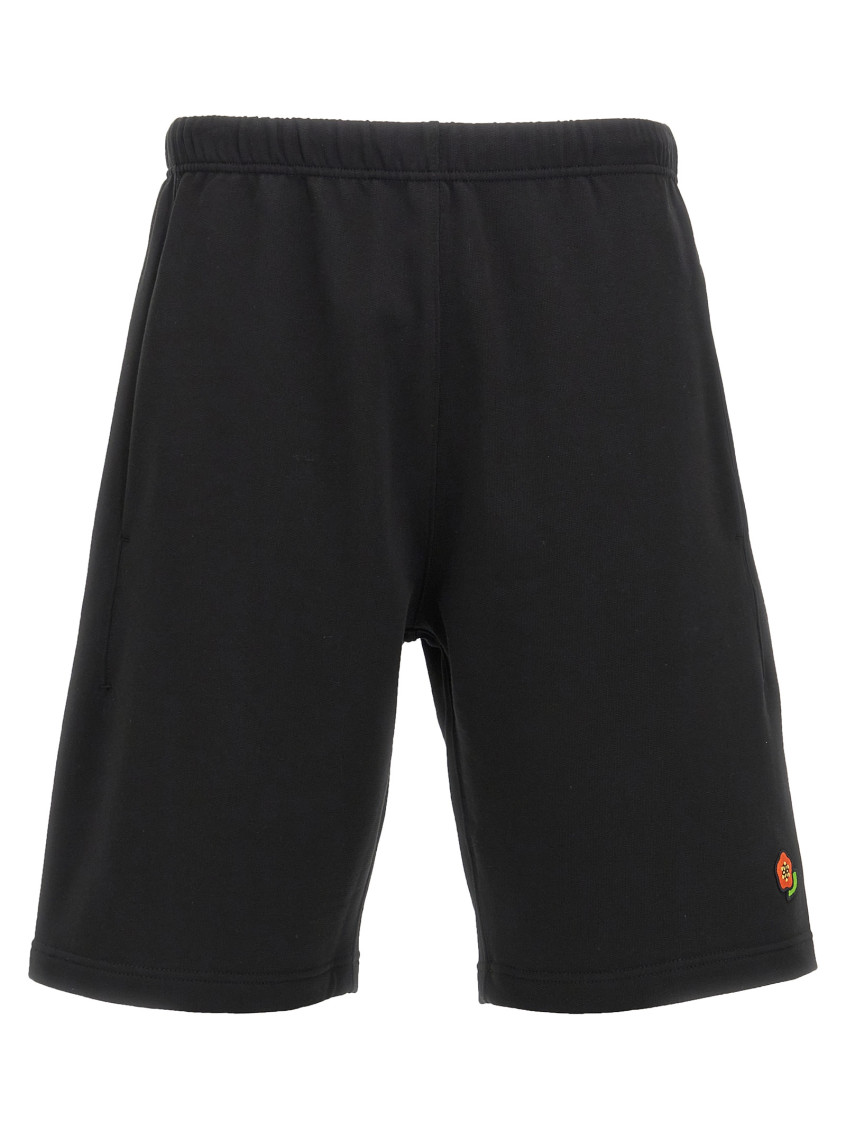 【KENZO】'Kenzo Pop' Bermuda Shorts Black Kenzo Black Kenzo Pop bermuda shorts for Men Online USA at