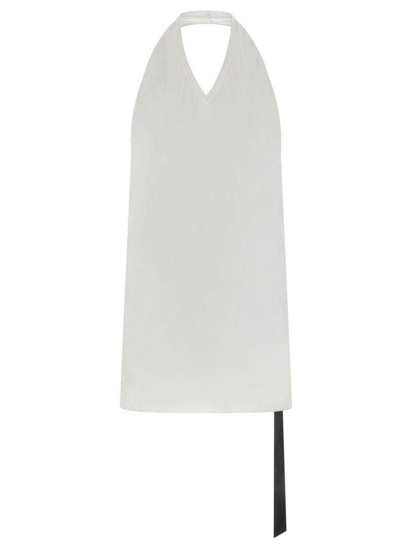 Rick Owens White Sally Top In White