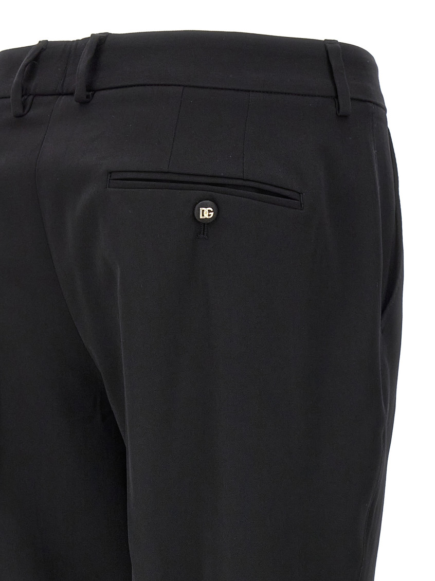 パンツ Dolce & Gabbana Wool canvas trousers Stretch Wool Pants - Women | Dolce&Gabbana