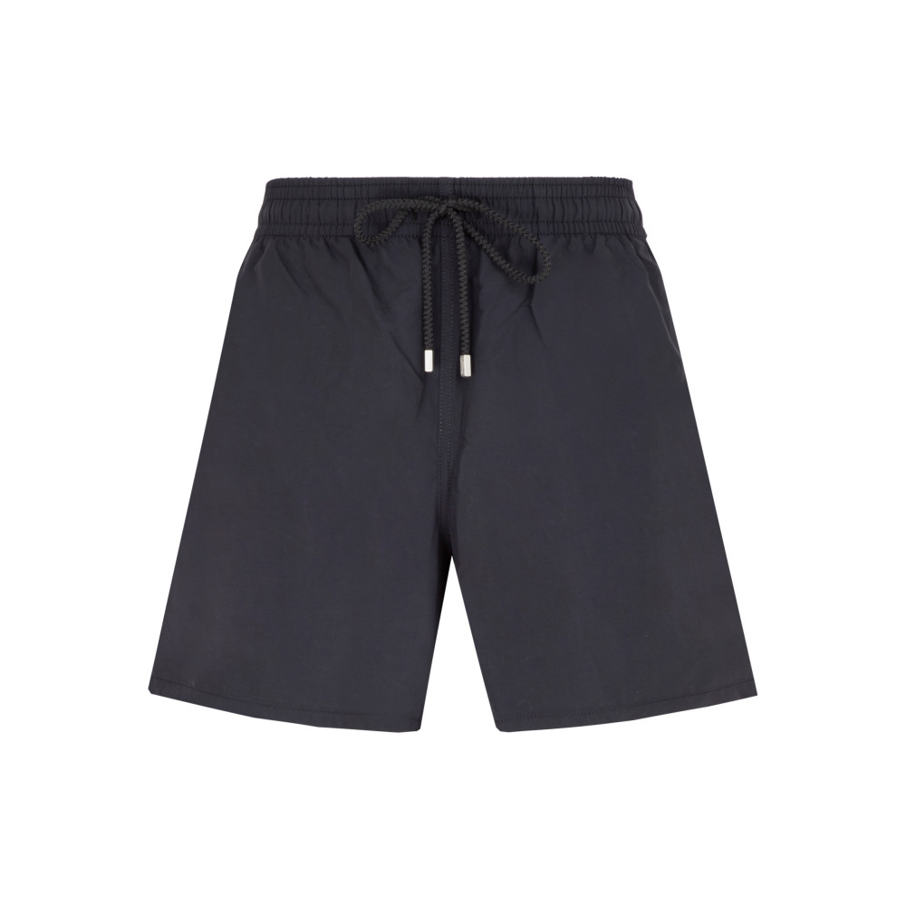 Vilebrequin Plain-coloured Beach Shorts In Black