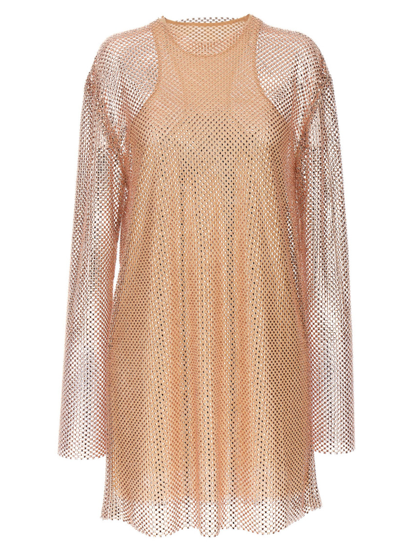 ワンピース Philosophy Rhinestone dress Philosophy Beige Rhinestone Dress for Women Online USA at
