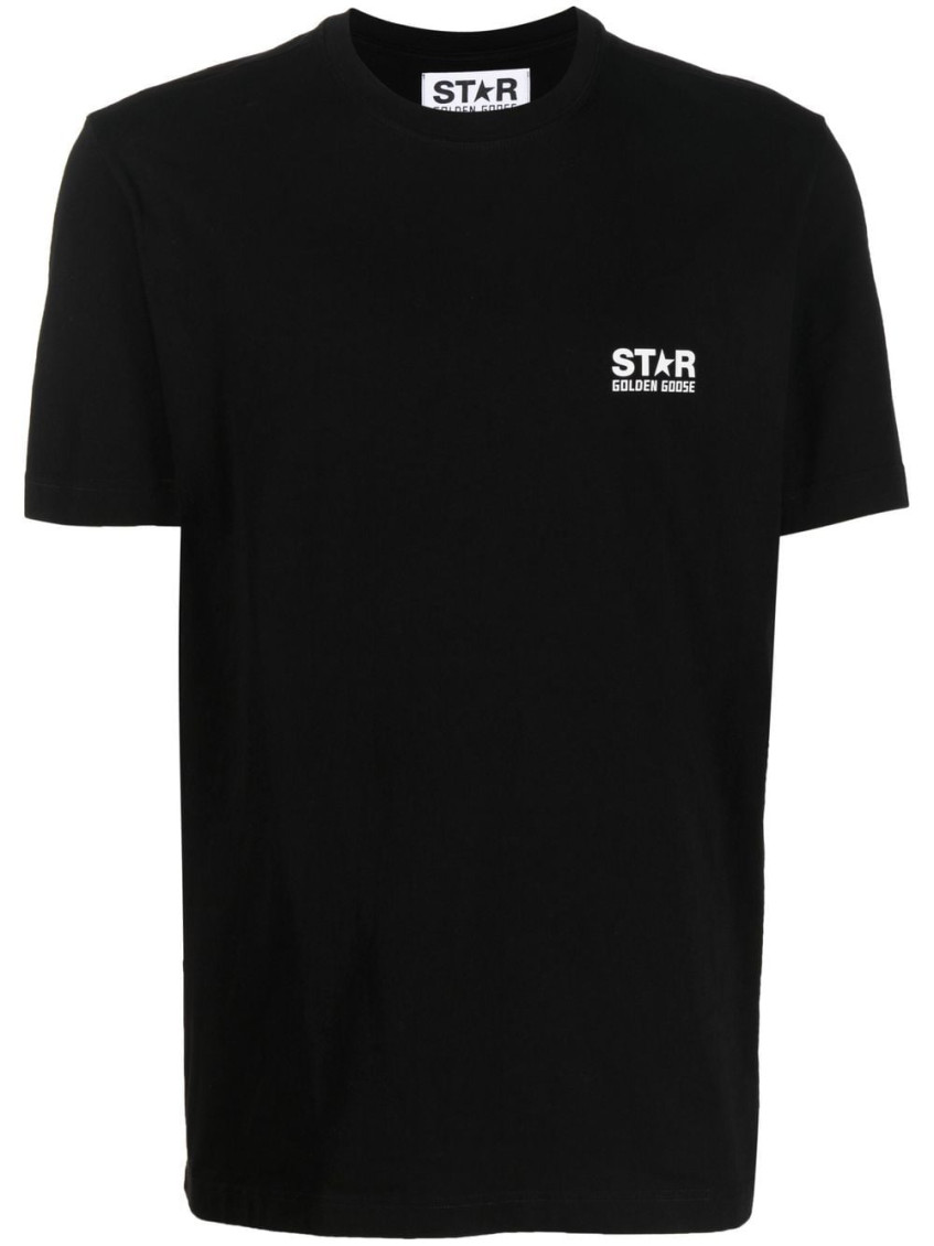 Golden Goose Classic Black T-shirt In Black