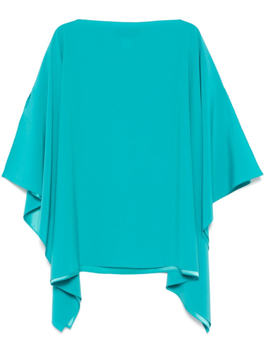 Gianluca Capannolo Eve Blouse In Teal