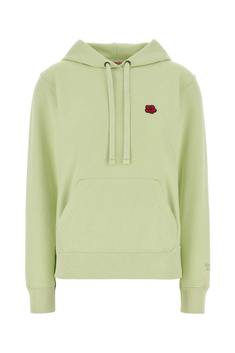 ミュージシャン logo hoodie replica ZERO light green Kenzo Light Green Logo Hoodie for Women Online USA at Darveys.com