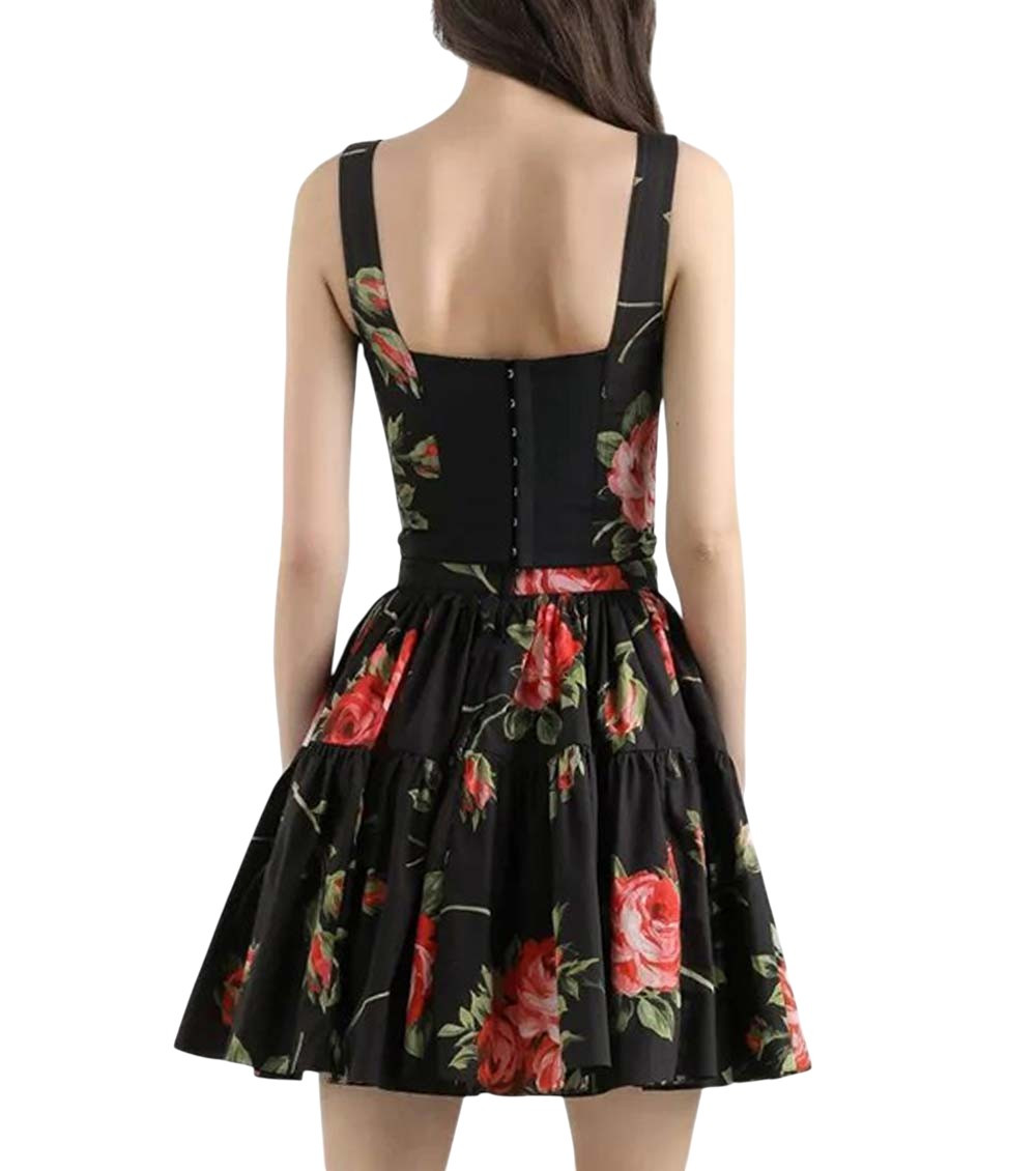 Dolce & Gabbana Multicolour Sweetheart Neck Top for Women Online