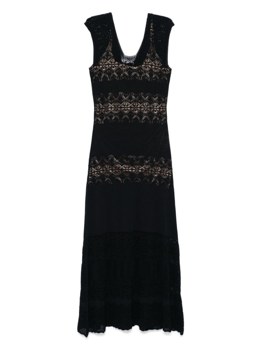 Shop Twinset Black Knit Dress