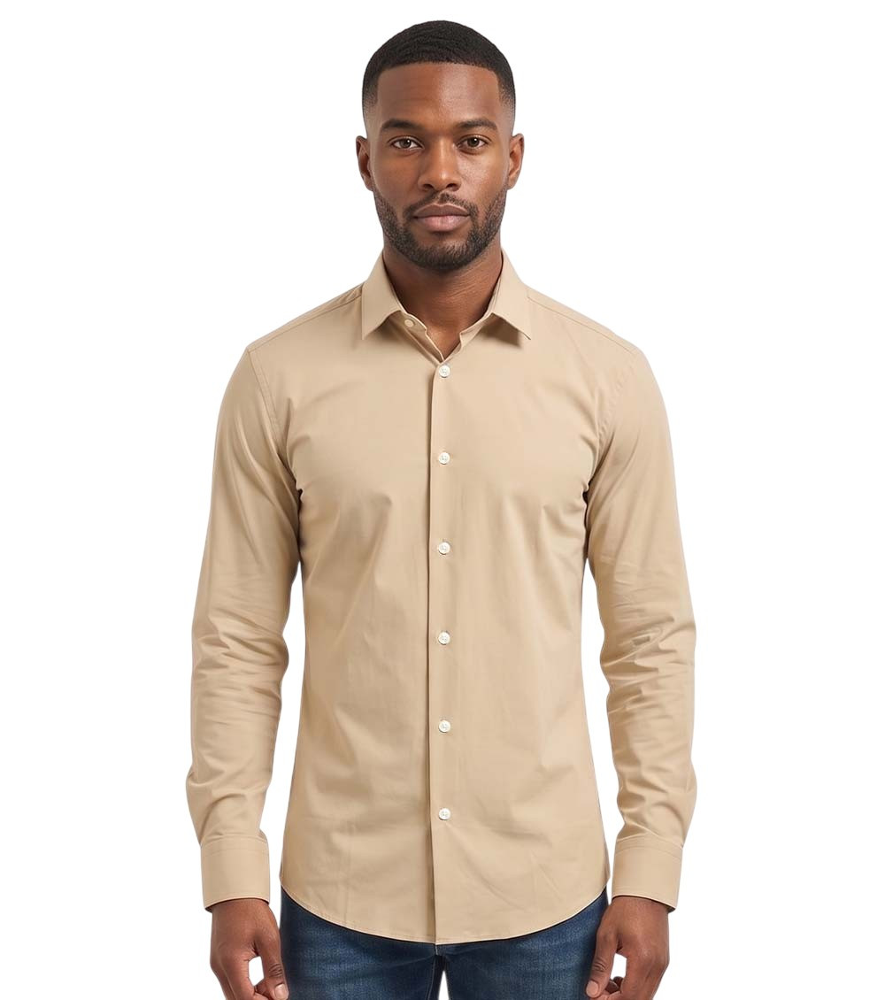 boss dress shirts for men Hugo Boss Boss by Hugo Boss Men's Performance Slim-Fit Dress Shirt