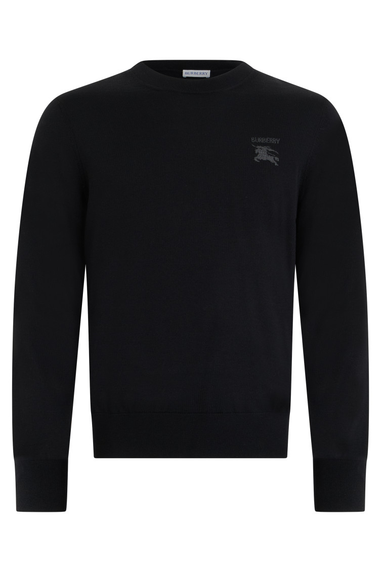 Burberry スウェット　14Y Burberry Black Crew Neck Sweater for Men Online USA at Darveys.com