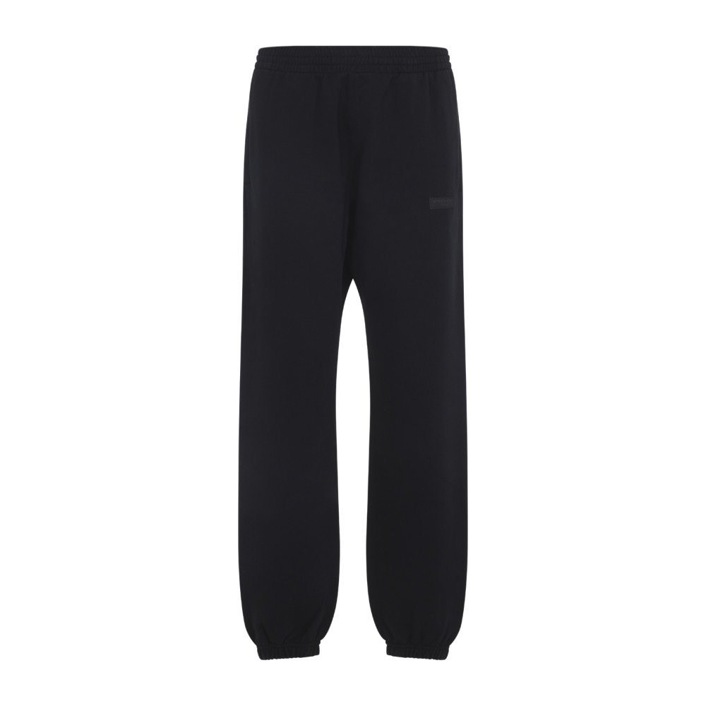 Givenchy Black Regular Logo Joggers In Black