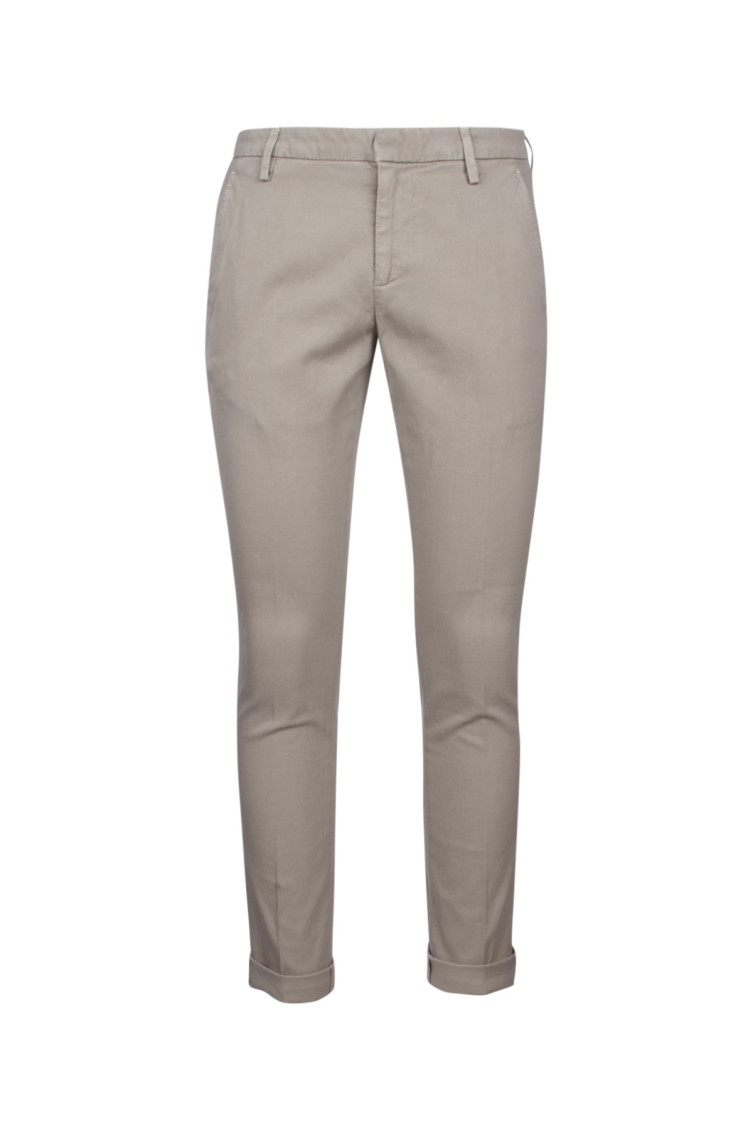 Shop Dondup Grey Slim Fit Pant