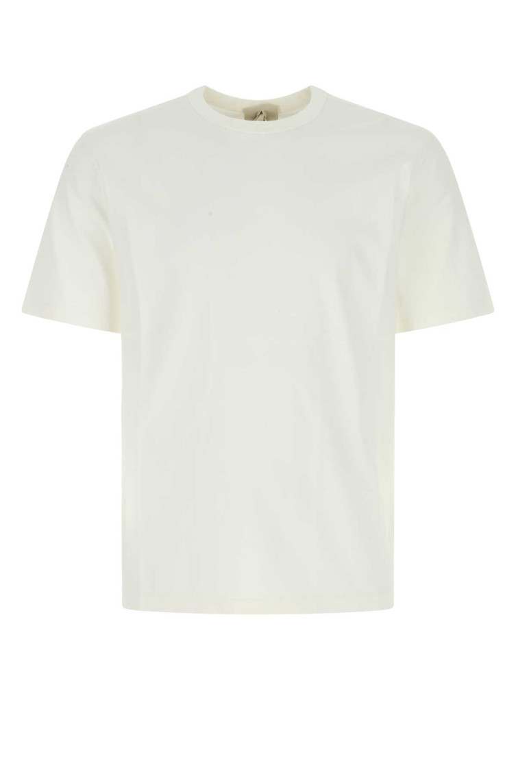 Ten C Men White Cotton T-shirt In White