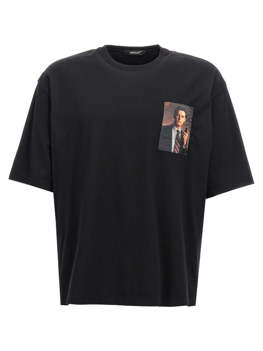 Shop Undercover Black Twin Peaks T-shirt