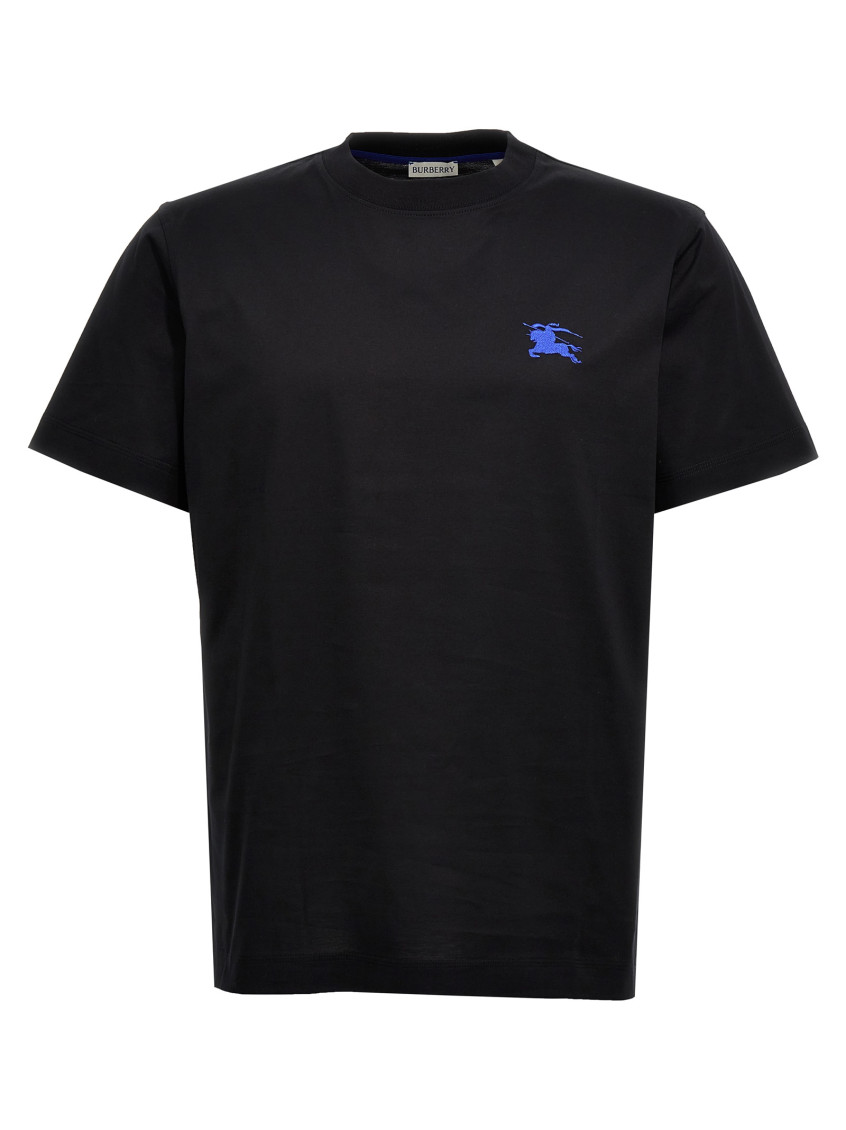 Shop Burberry Black Logo T-shirt