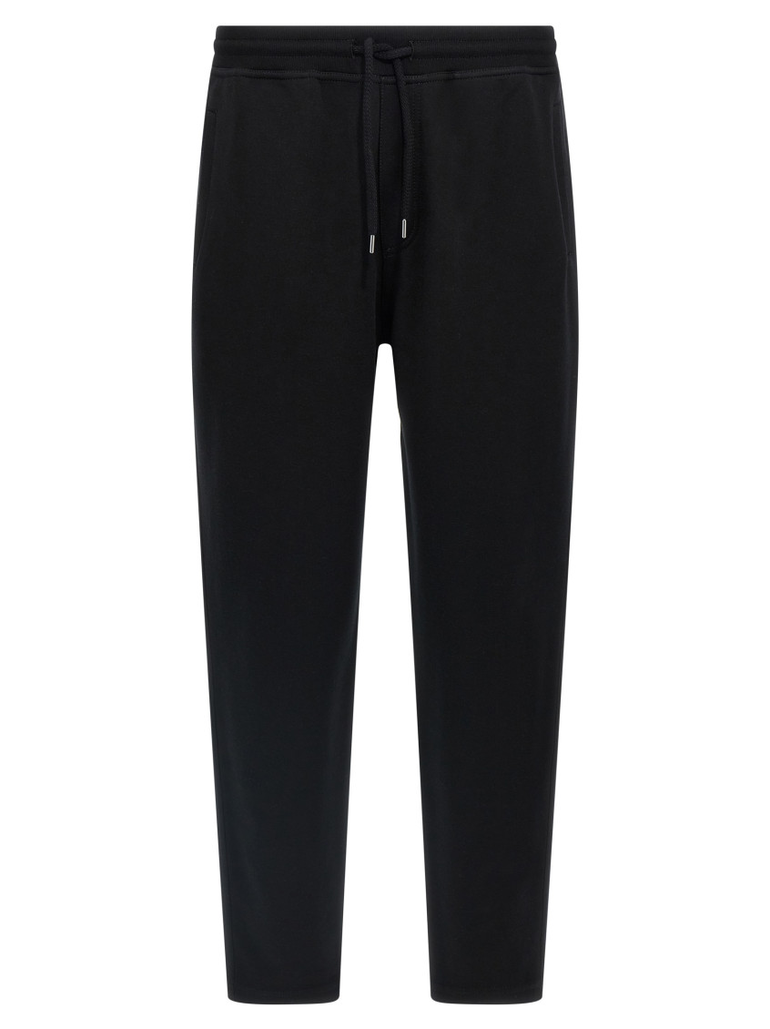 Brunello Cucinelli Elastic Waistband Casual Pants In Black