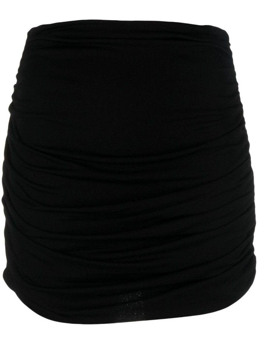 TORY BURCH BLACK MINI SKIRT