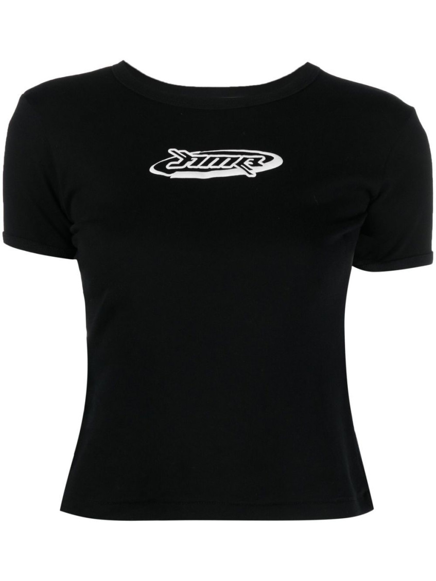 Ambush Crawling Logo Print T-shirt In Black