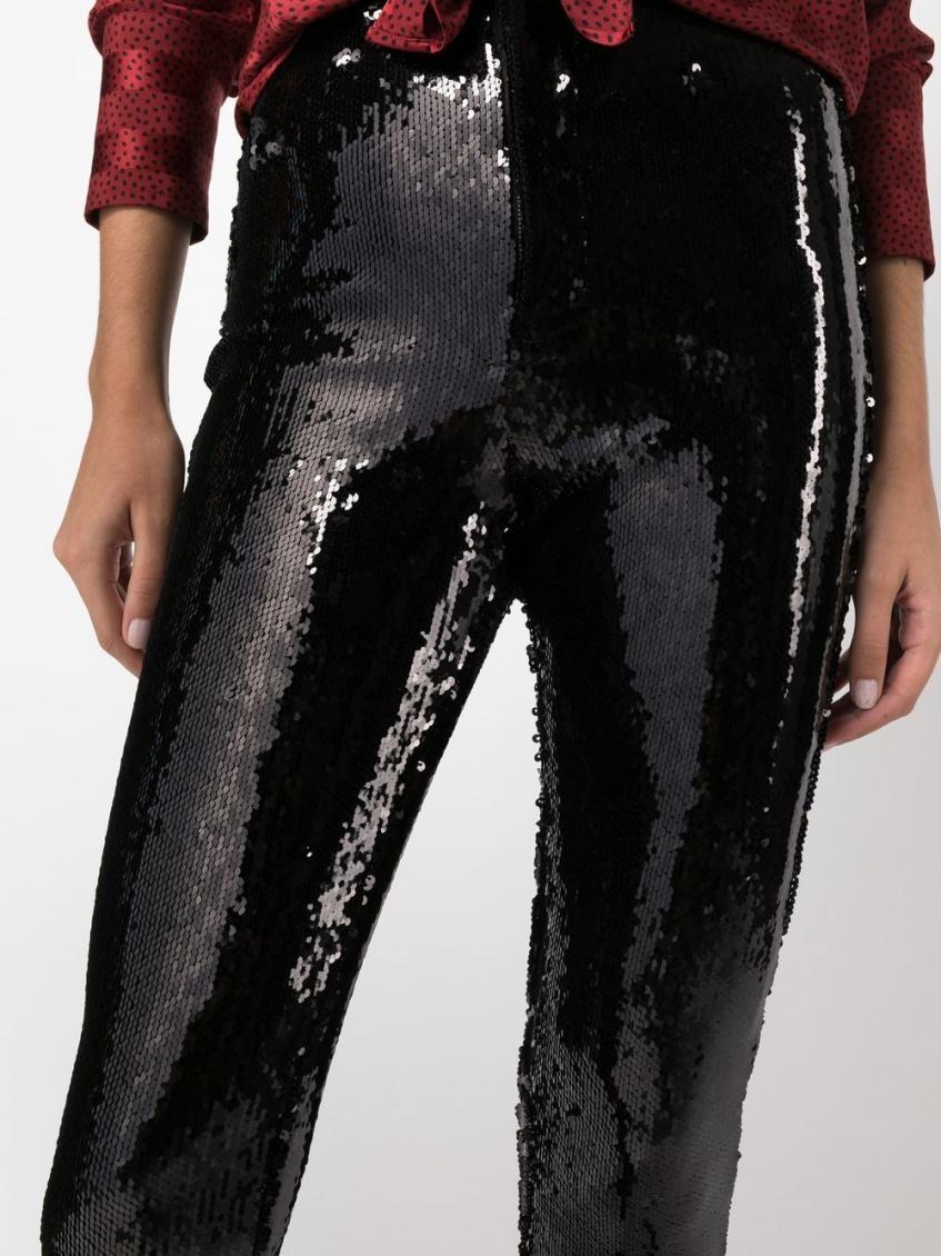 Isabel Marant Black Madilio sequined trousers for Women