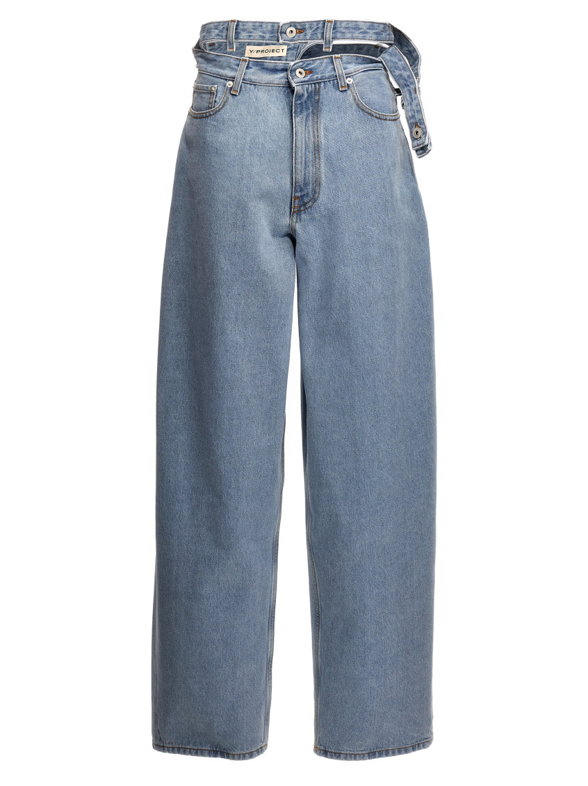 Shop Y/project Light Blue Evergreen Jeans