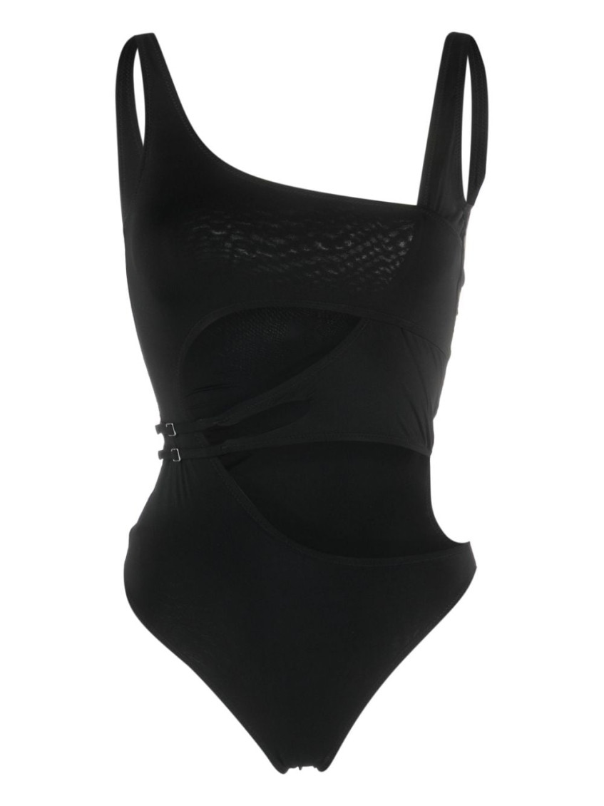 Off-white Off White Meteor One Piece Swimwear In Black