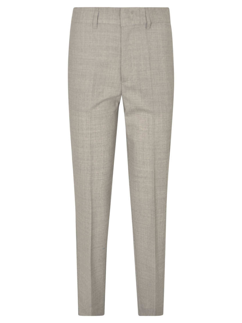 P.A.R.O.S.H GREY CANVAS PANTS 