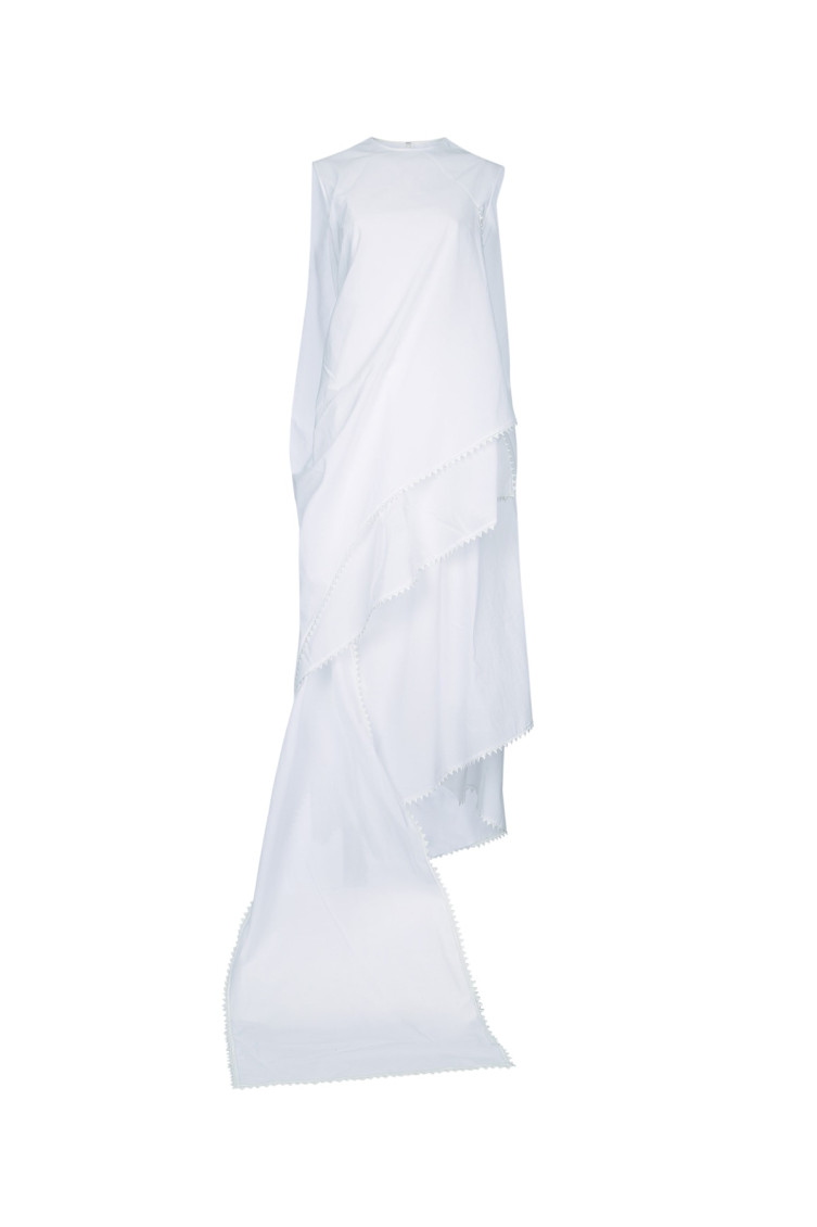jacquemus asymmetric dress Romantic Boho Lace Spaghetti Strap A-Line Tulle Wedding Dress – Think Bridal main image 1