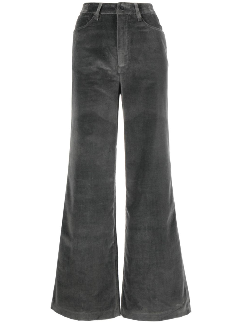 OFFICINE GENERALE BLACK ROMY TROUSERS