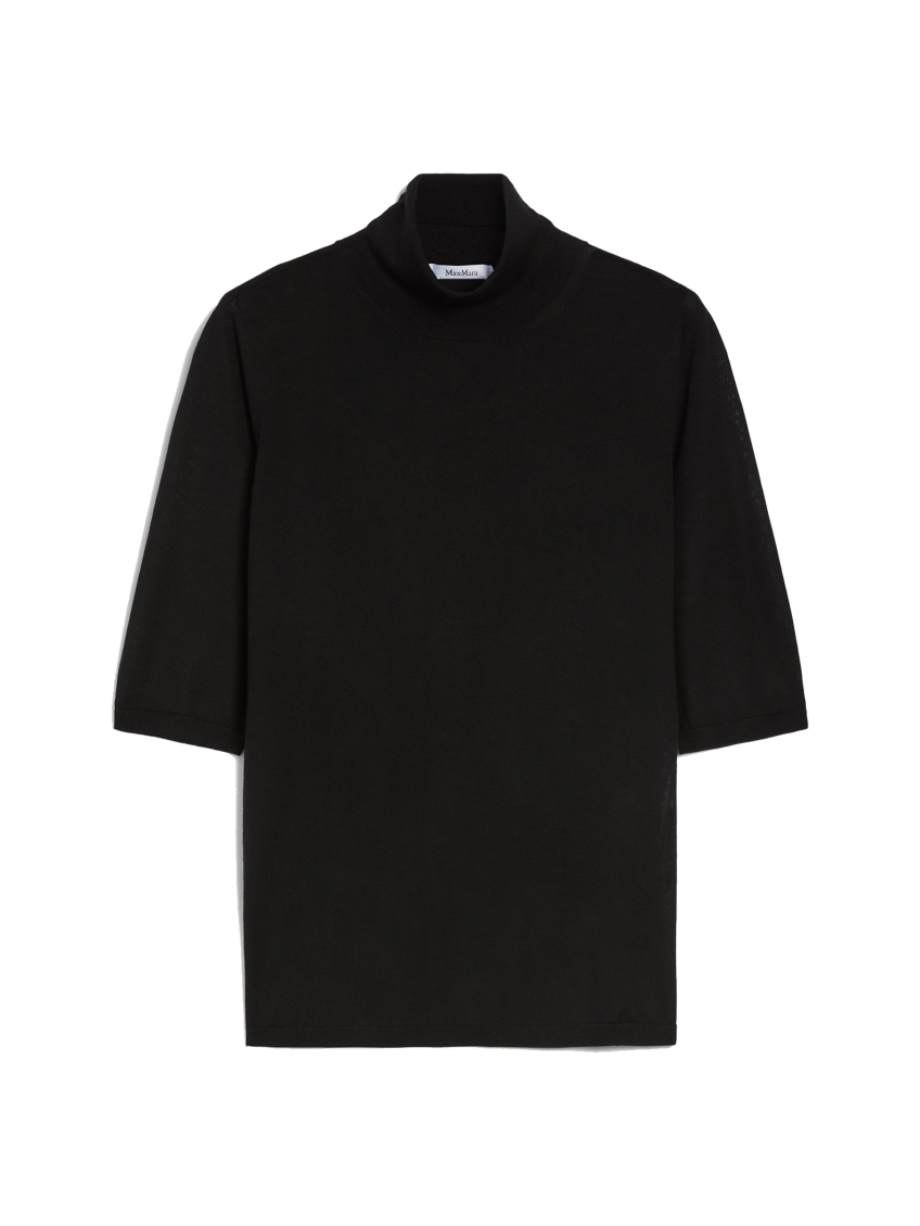 Max Mara Black Turtleneck Sweater