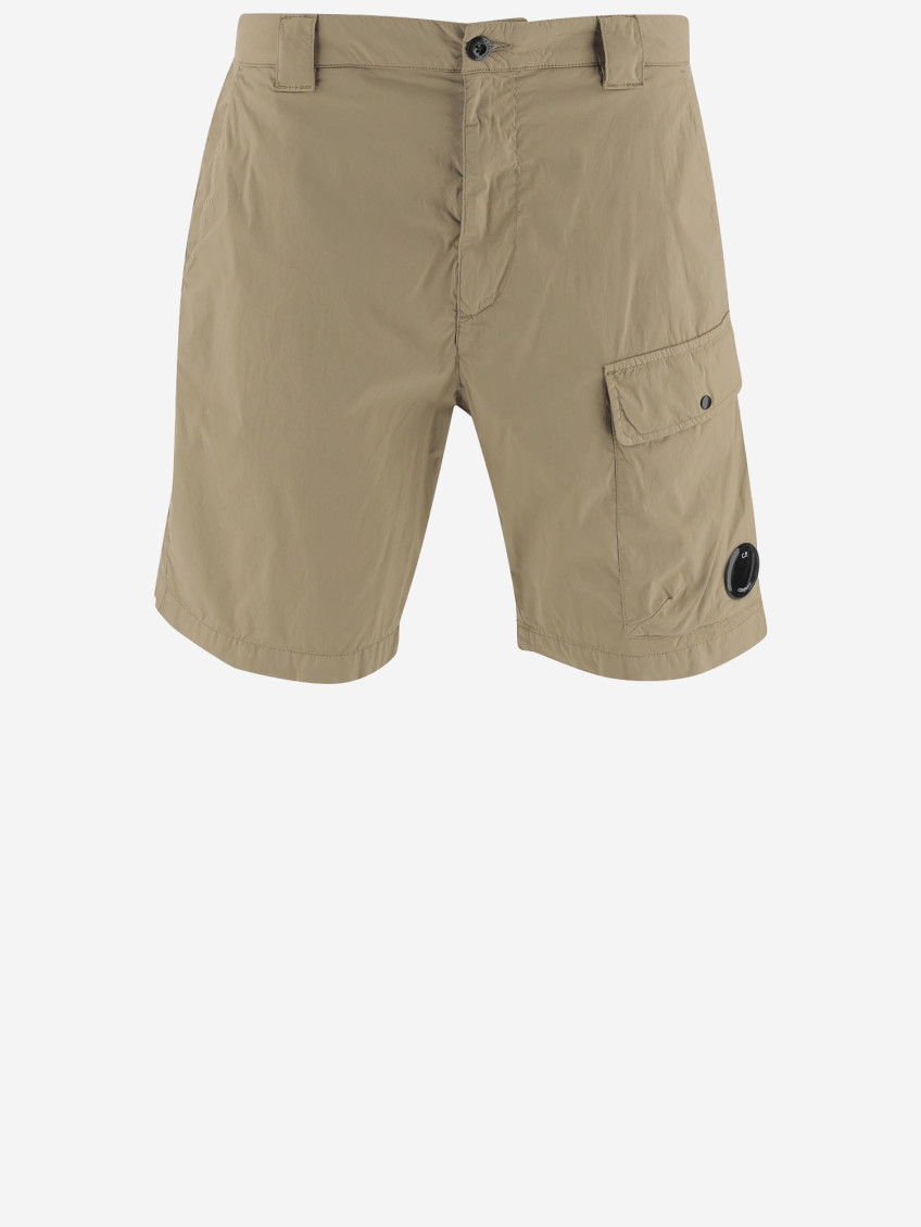 C.p. Company Cp Company Stretch Cotton Blend Cargo Short Pants