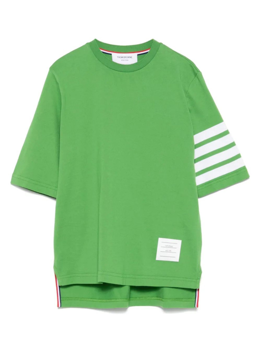 Thom Browne 4-bar Stripes Crewneck T-shirt