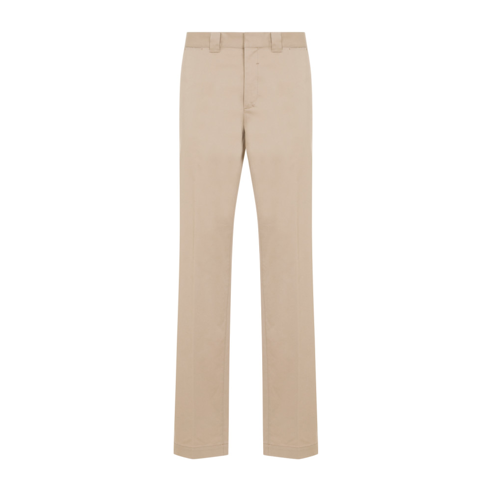 Givenchy 4g Straight Chino Pants In Beige