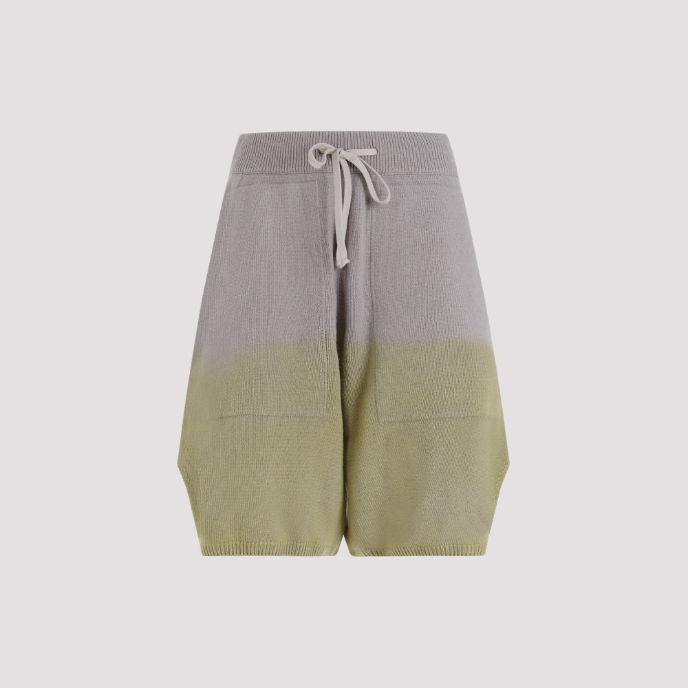 Moncler Light Green Acid Degrade Long Boxers In Light Green