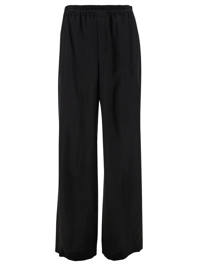 Saint Laurent Streamlined Silhouette In Black
