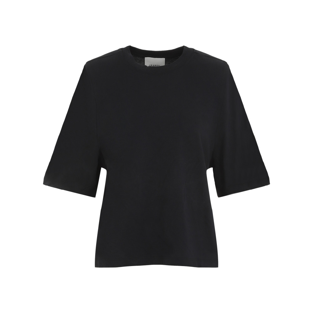 Isabel Marant Ben Oversized Sleeved Top In Black
